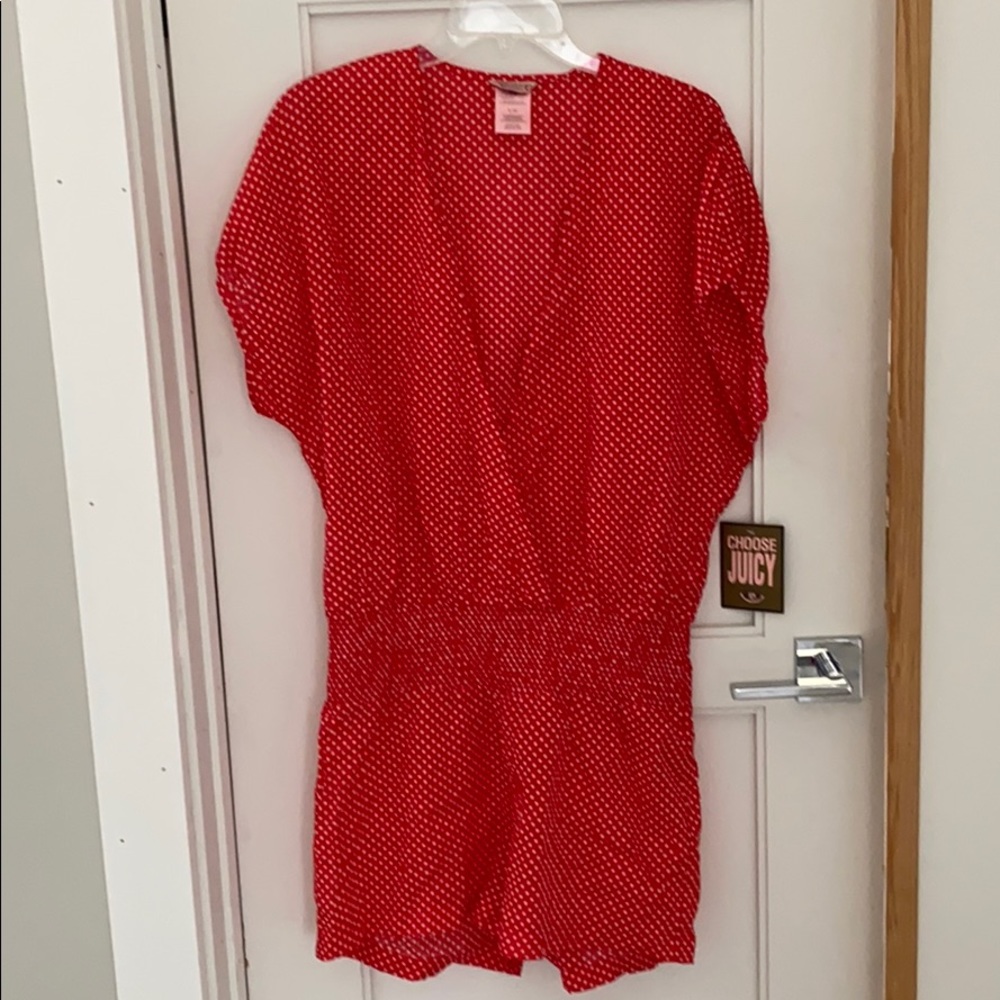 Juicy Couture brand new with tags cover up romper
